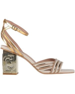 Liu Jo Sandals Synthetic Fibers - Metallic