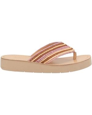 Gabriela Hearst Sandalias De Dedo - Rosa