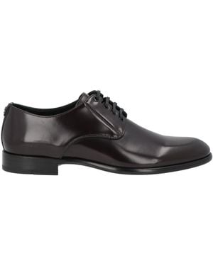 Dolce & Gabbana Lace-Up Shoes Leather - Black