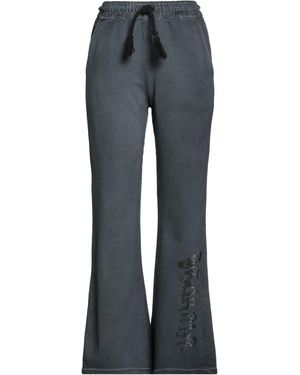 DISCLAIMER Charcoal Pants Cotton - Blue