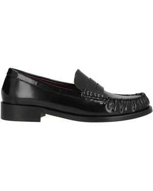 Paris Texas Loafers Calfskin - Black