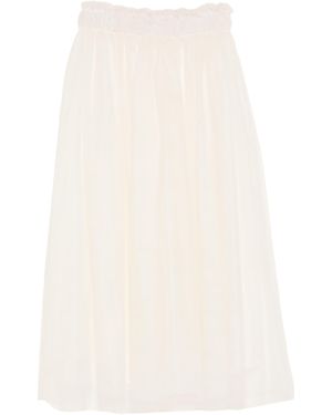 ViCOLO Midi Skirt Polyester - White