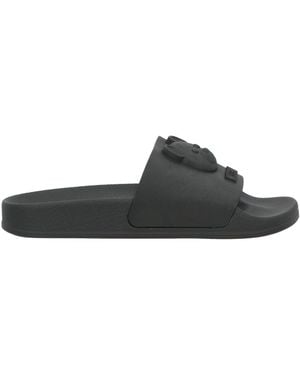 Moschino Sandals Rubber - Black