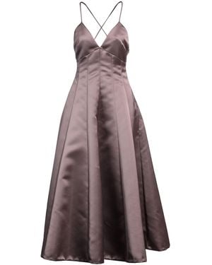 Philosophy Di Lorenzo Serafini Vestito Lungo - Viola