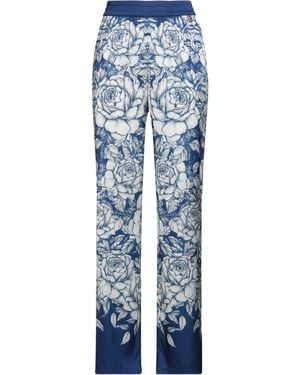 Blugirl Blumarine Trousers Polyester, Elastane - Blue