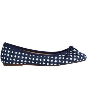 BALLERETTE Colonna Ballet Flats Textile Fibers - Blue