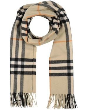 Burberry Scarf Cashmere - Natural