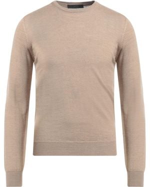 Vneck Pullover - Natur