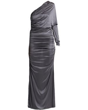 Atlein Vestido Largo - Gris