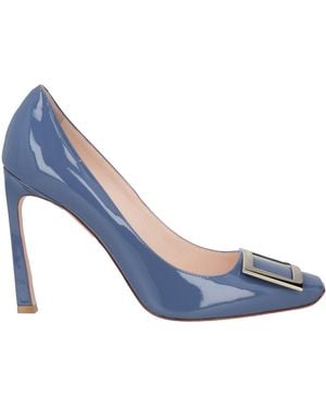 Roger Vivier Light Pumps Soft Leather - Blue