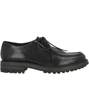 Antica Cuoieria Zapatos De Cordones - Negro