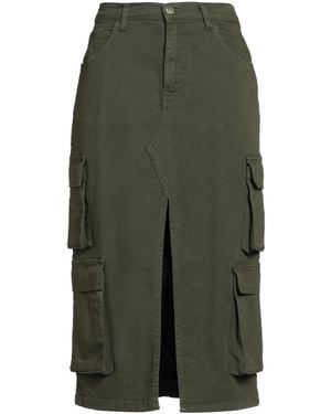 Kaos Midi Skirt - Green