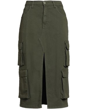 Kaos Midi Skirt - Green