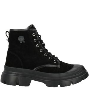 KARL LAGERFELD Ankle Boots - Black