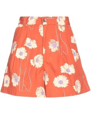 Obey Shorts & Bermuda Shorts Cotton - Orange