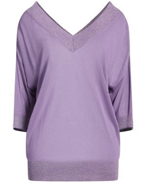 Clips Sweater Viscose, Polyamide, Polyester - Purple