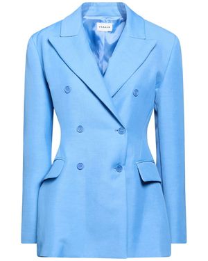 P.A.R.O.S.H. Blazer Viscose, Linen - Blue