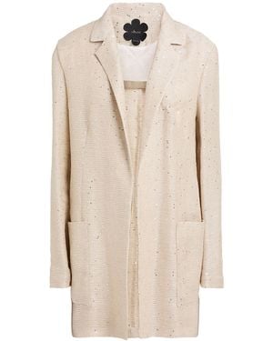 Mouche Blazer Linen, Polyester, Polyamide - Natural