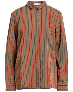 Maliparmi Military Shirt Viscose, Polyamide - Brown