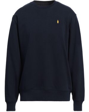 WALTBAY® Sweatshirt Organic Cotton, Recycled Polyester - Blue
