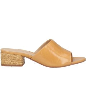 Paloma Barceló Sandals Leather - Natural