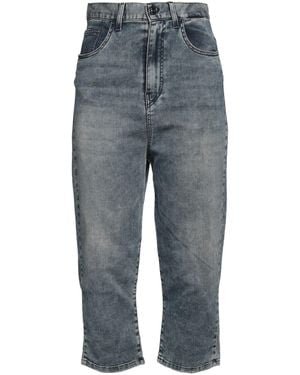My Twin Denim Capris - Blue