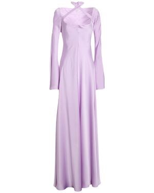 Philosophy Di Lorenzo Serafini Maxi Dress Polyester - Purple