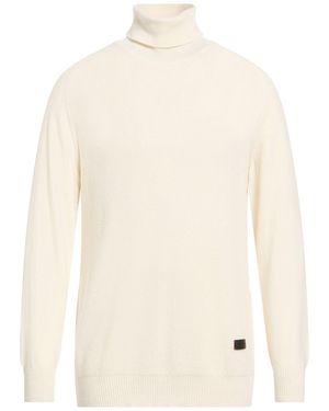 Isaia Rollkragenpullover - Weiß