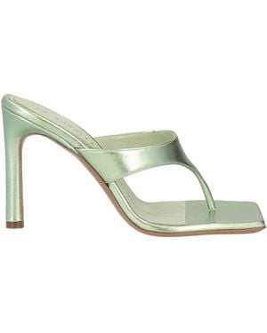 The Saddler Thong Sandal - Green