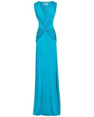 La Petite Robe Di Chiara Boni Maxi Dress Polyamide, Elastane - Blue