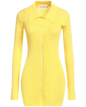 REMAIN Birger Christensen Cardigan - Yellow