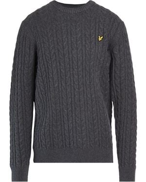 Lyle & Scott Jumper Cotton, Polyamide, Elastane - Grey