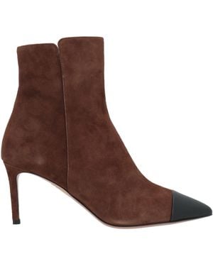 Aquazzura Ankle Boots Leather - Brown
