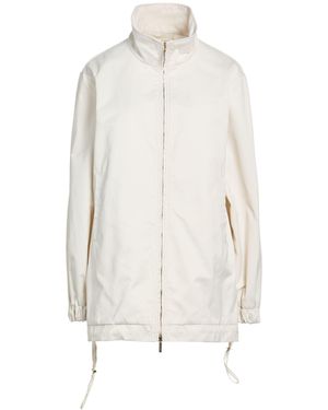 Anna Molinari Ivory Jacket Polyester - White