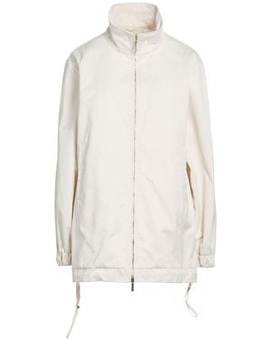 Anna Molinari Ivory Jacket Polyester - White
