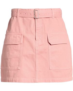 Maison Kitsuné Denim Skirts - Pink