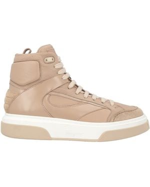 Ferragamo Trainers Calfskin - Natural