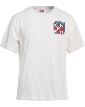 KENZO T-Shirt Cotton - White