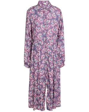Toy G. Midi Dress Polyester, Elastane - Purple