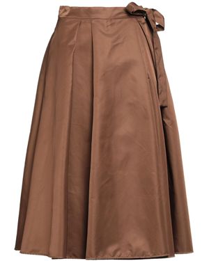 Weekend by Maxmara Midi Skirt Polyamide - Brown