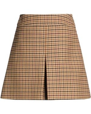 Celine Mini Skirt Wool - Natural