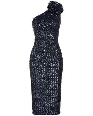 La Petite Robe Di Chiara Boni Midi Dress Polyester - Blue