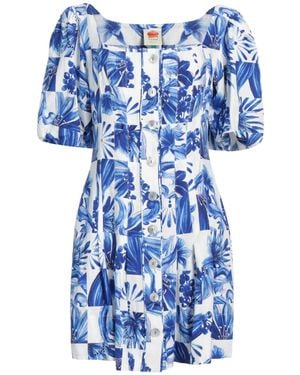 FARM Rio Mini-Kleid - Blau