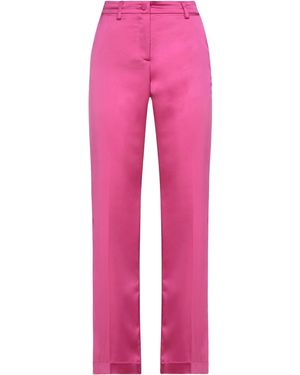 Hebe Studio Fuchsia Pants Polyester, Elastane - Pink