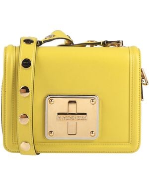 Dolce & Gabbana Cross-Body Bag Calfskin - Yellow