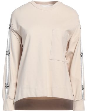 Shirtaporter Sweatshirt Viscose, Nylon, Elastane - Natural