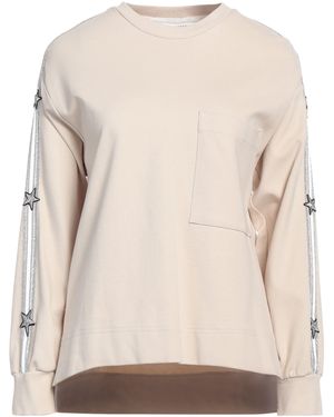 Shirtaporter Sweatshirt Viscose, Nylon, Elastane - Natural