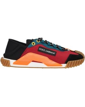 Dolce & Gabbana Sneakers Polyamide, Elastane, Calfskin - Red