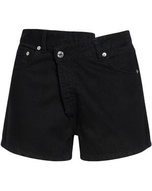 Grifoni Denim Shorts - Black