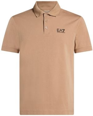 EA7 Polo Shirt - Natural